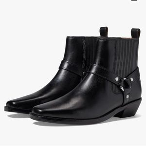 Madewell Santiago Moto Western boots — size 6